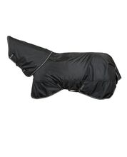 Pferdedecke Back on Track 135cm 150g mit Halsteil Back on Track Obsidian Turnout Rug