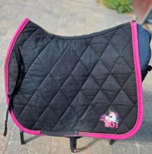 Schabracke VS schwarz/pink von BR - Einhorn BR