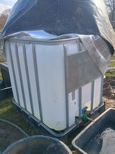 IBC Container 1000 Liter inkl. Frost und UV Schutz Überzug IBC