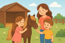 Pony stockmaß 1,38 bis 1,48