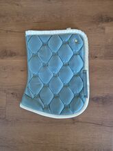 Springschabracke PS of Sweden Ruffle blau mit Perlen PS of Sweden Ruffle Pearls