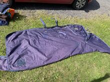 Purple shires highlander combo 200g rug size 6”9 Shires