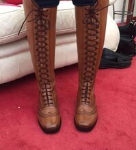Full lace riding/dressage boots Unknown  Full lace ping riding boots 