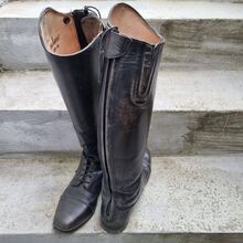 Reitstiefel Leder schwarz Felix Bühler