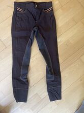 Reithose, braun mit abgesteppter Naht, Gr. 170 Cavallo