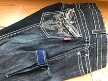 Reithose Jeans dunkelblau 40 HKM