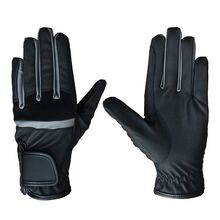 Reithandschuh "Passage" Gr. XL Farbe: Schwarz-Grau Nagelneu Reithandschuh