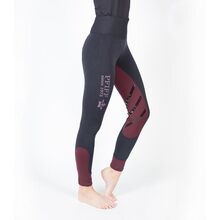 Reitleggings Größe: 38 Farbe: blau / bordeauxs Pfiff Reitsport Lucy