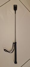 Roma Horse Riding Crop - Black Roma