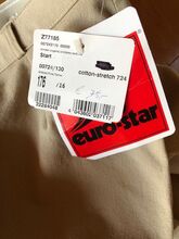 UVP € 75,- Euro Star Gr. 176 Kinderreithose Kniebesatz beige cotton-stretch Euro Star
