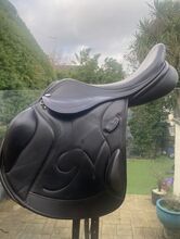 Saddle / Girth Nero Rio Mono Jump 17” m/w