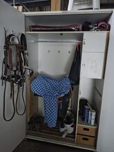 Sattelschrank, Bundeswehrschrank groß Bundeswehr Sattelschrank 