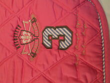 Schabracke pink HV POLO Society WB Dressur Springen