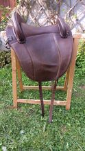 Sattel Barrocco Hidalgo Lederbaum kaum genutzte Klettkissen 42 cm Hidalgo Barrocco