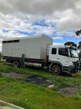 2005 Mercedes Benz Artego 1628 truck with 5/6 horse box