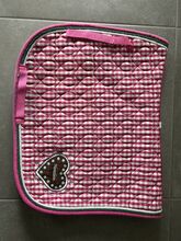 Schabracke Full DR pink kariert Herzilein Oktoberfest-Style