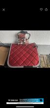 Schabracke und Gamaschen Rot Bling your Horse