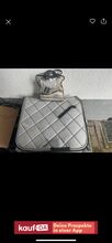 Schabracke und Gamaschen Silber Bling your Horse