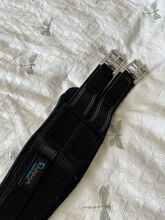 Shires Airflow Elastic Girth - Size: 46", Colour: Black x1 Shires