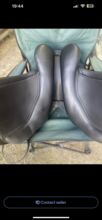 Shires Optimus 17 inch Adjustable Saddle Shires  Optimus