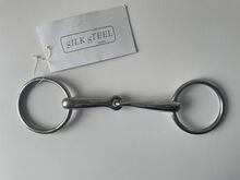 Einfach gebrochene Wassertrense 11,5cm Silk Steel