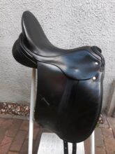 Dressursattel Albion SLK 17 HH W mit Klettpauschen Albion SLK