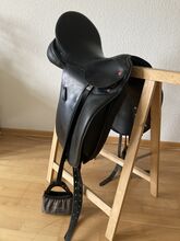 Dressursattel Albion SLK 2, 18-3 Schwarz MW Albion