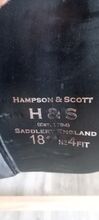 Dressursattel zu verkaufen Hampson & Scott 
