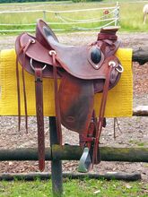 Wade Sattel, Ropersattel, Westernsattel, Buckaroo West Coast Saddlery 