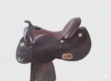 Westernsattel braun 16 Zoll Hafi White Star