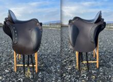 Fast neu! Sattel von Deuber, Modell: El Campo Shorty, quasi neu! Deuber El Campo Shorty
