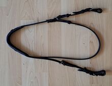 Kopfstück Trense mit Kehlriemen schwarz, Größe Cob, VB
