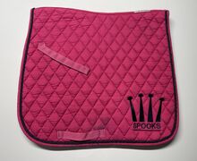 Spooks Dressur Schabracke WB, pink Spooks