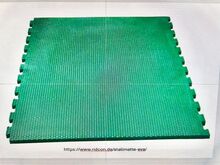 EVA Stallmatten von Ridcon, 2 Stück, 185x120x2,5 cm, neuwertig Ridcon EVA Matte in grün, 1,85 x 1,20 m