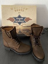 Stars & Stripes Western Boots Stars & Stripes USA Stars & Stripes Herren Damen Stiefel Western „Boots“ WB34