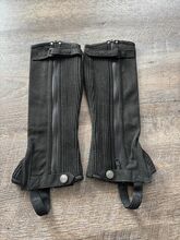 STEEDS Chaps Ecolette schwarz , neu Größe KM (Kinder M) STEEDS Ecolette
