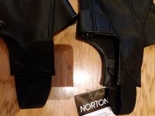 Stiefelschaft/ Reitchaps echt Leder Norton Norton Stiefelschaft