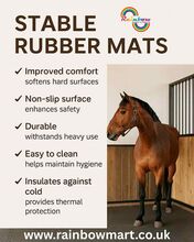 Heavy Duty Rubber Stable Mats Rainbow Mart 