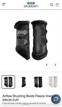 Stubben brushing boots M Stubben Airflow