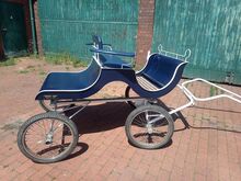 schicker leichter Turnierwagen - Pony - blau Roosen Cars Turnierwagen Pony