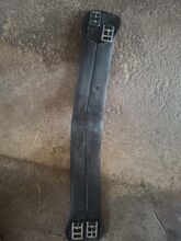 Schwarzer Sattelgurt / Kurzgurt - Länge ca. 81 cm (gebraucht