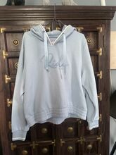 Sweatshirt NEU hellblau, Strass, Glitzer Ride Now