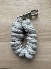Strick mit Panikhaken in Silber/Grau, No-Name Marke