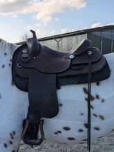 **TOP** Westernsattel Diamond C 16 Zoll Quarterhorsebaum Fork 02 Diamond C 