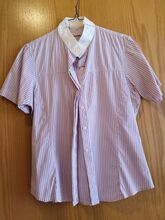 Turnierbluse weiß/rosa Cavallo 