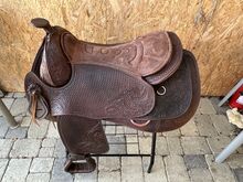 Baumloser Westernsattel Barefoot Arizona VPS – Grösse 2 (Braun) komplett mit Fendern & Bügeln Barefoot Arizona