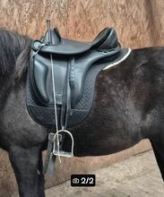 Baumlos Sattel mit Klettkissen A&M Sheffield 