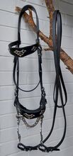 Barockzaum CORTESIA Luxus Kandaren Gebiß Zügel WB Lusitano Show PRE Friese Stammt aus Portugal Cortesia
