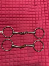 Wassertrense Doppeltgebrochen 14,5cm Doppelgebrochen