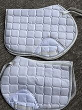 White show saddle pad